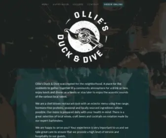 Olliesduckanddive.com(Ollie's Duck & Dive) Screenshot