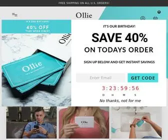 Olliesmile.com(Ollie) Screenshot