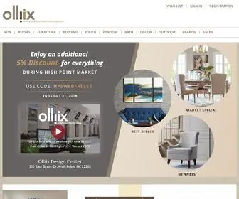 Olliix.com(OLLIIX Furniture) Screenshot