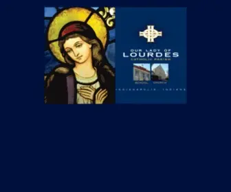 Ollindy.org(Our Lady of Lourdes) Screenshot