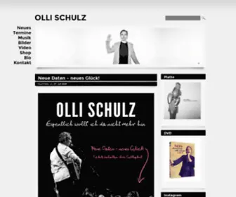 Ollischulz.com(Olli Schulz) Screenshot