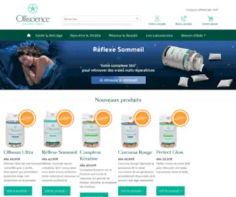 Olliscience.info(Laboratoires Olliscience) Screenshot