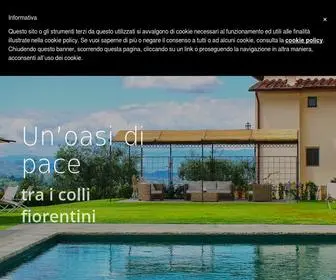 Olmofiorito.com(Agriturismo Firenze con piscina tra i colli fiorentini) Screenshot