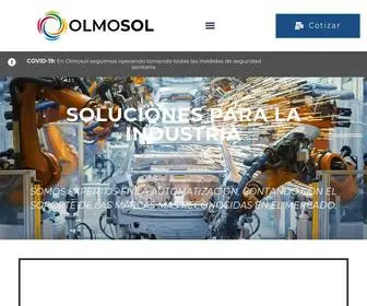 Olmosol.com(Soluciones para la industria) Screenshot