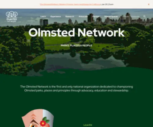 Olmsted.org(Olmsted) Screenshot