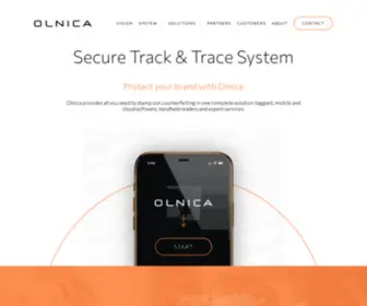 Olnica.com(Anti-counterfeiting & Anti-fraud services for brand protection) Screenshot