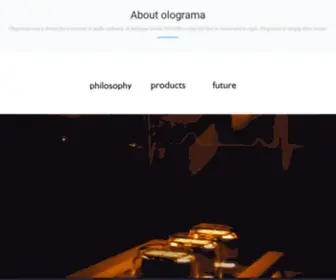 Olograma.com(บันทึกเรื่องราวและความทรงจำดีๆ) Screenshot