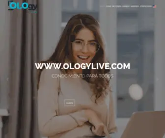 Ologylive.com(Clases en linea) Screenshot