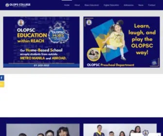 Olopsc.edu.ph(OLOPSC) Screenshot