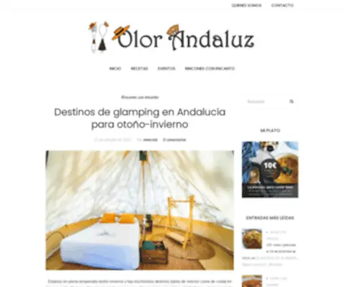 Olorandaluz.com(Olor Andaluz) Screenshot