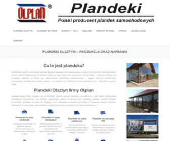 Olplan.pl(Olplan produkcja i naprawa plandek Olsztyn) Screenshot