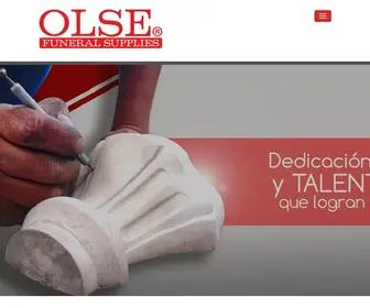 Olse.com.mx(OLSE Funeral Supplies) Screenshot