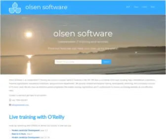Olsensoft.com(Olsen Software) Screenshot