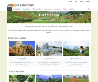 Olsentours.com(Olsen Tours) Screenshot