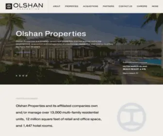 Olshanproperties.com(Olshan Properties) Screenshot