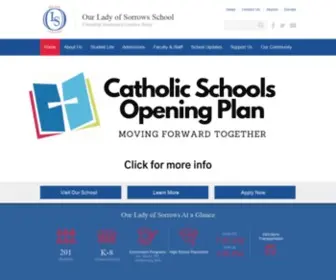 Olsschoolwp.com(Our Lady of Sorrows School) Screenshot