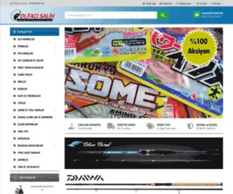 Oltacisalih.com(Türkiye'nin En büyük Balık Malzeme Satış Mağazası) Screenshot