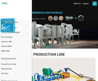 Oltencharcoalmachine.com(Henan Olten Environmental Sci) Screenshot