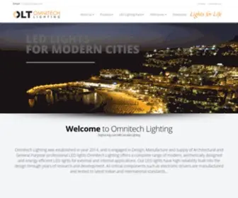 Oltindia.com(Omnitech Lighting) Screenshot