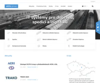 Oltisgroup.cz(OLTIS Group) Screenshot
