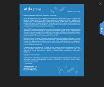 Oltisgroup.pl(OLTIS Group) Screenshot