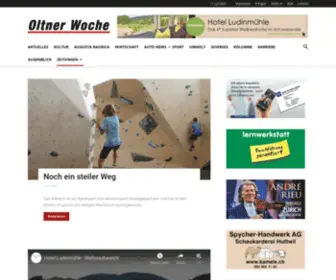 Oltnerwoche.ch(Oltner Woche) Screenshot