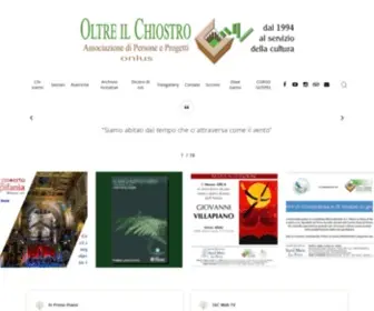 Oltreilchiostro.org(Dal 1994) Screenshot