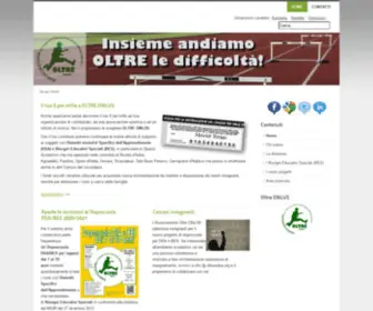 Oltreonlus.org(Associazione OLTRE ONLUS) Screenshot