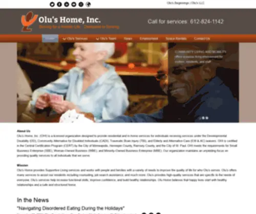 Olushome.com(Olu’s Home Inc) Screenshot