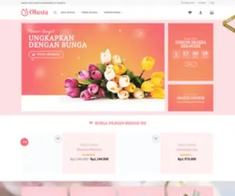 Olusta.com(Toko Bunga Online Jakarta Terdekat dan Murah) Screenshot