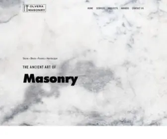 Olveramasonry.com(Olvera Masonry) Screenshot