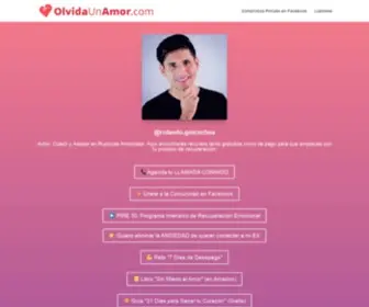 Olvidaunamor.com(Supera a Tu Ex y Recupera Tu Vida) Screenshot