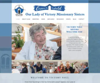 OLVM.org(Our Lady of Victory Missionary Sisters) Screenshot