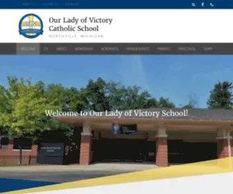 Olvnorthvilleschool.org(Our Lady of Victory School) Screenshot