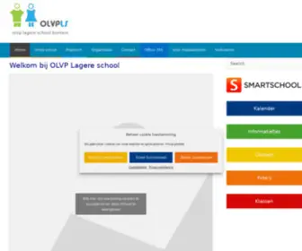 OLVPLS.be(Lagere school OLVP) Screenshot