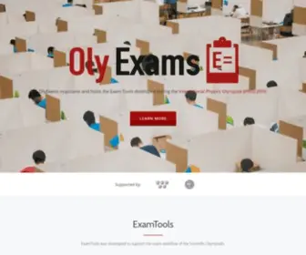 Oly-Exams.org(Exam management for Science Olympiads) Screenshot