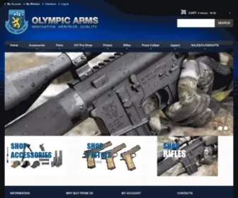 Olyarms.com(Olympic Arms) Screenshot