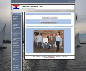 Olyc.org(Okauchee Lake Yacht Club) Screenshot
