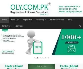 Oly.com.pk(Consultancy Firm) Screenshot