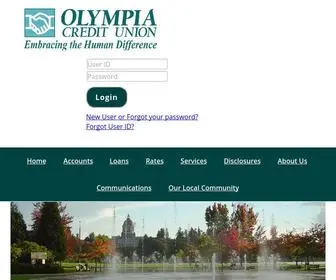 Olycu.org(Olympia WA Credit Union) Screenshot