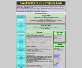 Olym.dk(OL Kvalifikation) Screenshot