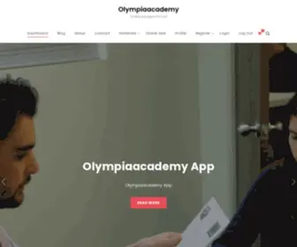 Olympiaacademy.in(Dashboard) Screenshot