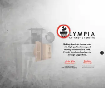Olympiachimney.com(OLYMPIA CHIMNEY SUPPLY INC) Screenshot