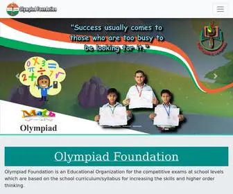 Olympiadfoundation.in(Olympiad Foundation) Screenshot