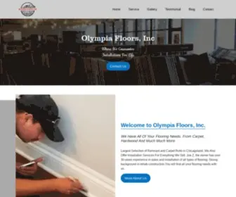 Olympiafloors.com(Where We Guarantee Installation for Life) Screenshot