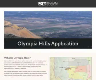 Olympiahillsrezone.com(Olympia Hills Rezone) Screenshot