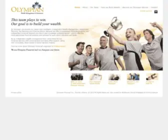 Olympianfinancial.com(Olympian Wealth Management & Investment Olympian Financial) Screenshot