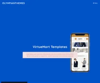 Olympianthemes.com(Responsive VirtueMart Templates) Screenshot