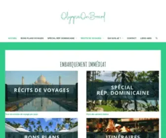 Olympiaonboard.com(OlympiaOnBoard, voyages et Rép) Screenshot