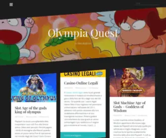 Olympiaquest.com(Le Slot degli Dei) Screenshot